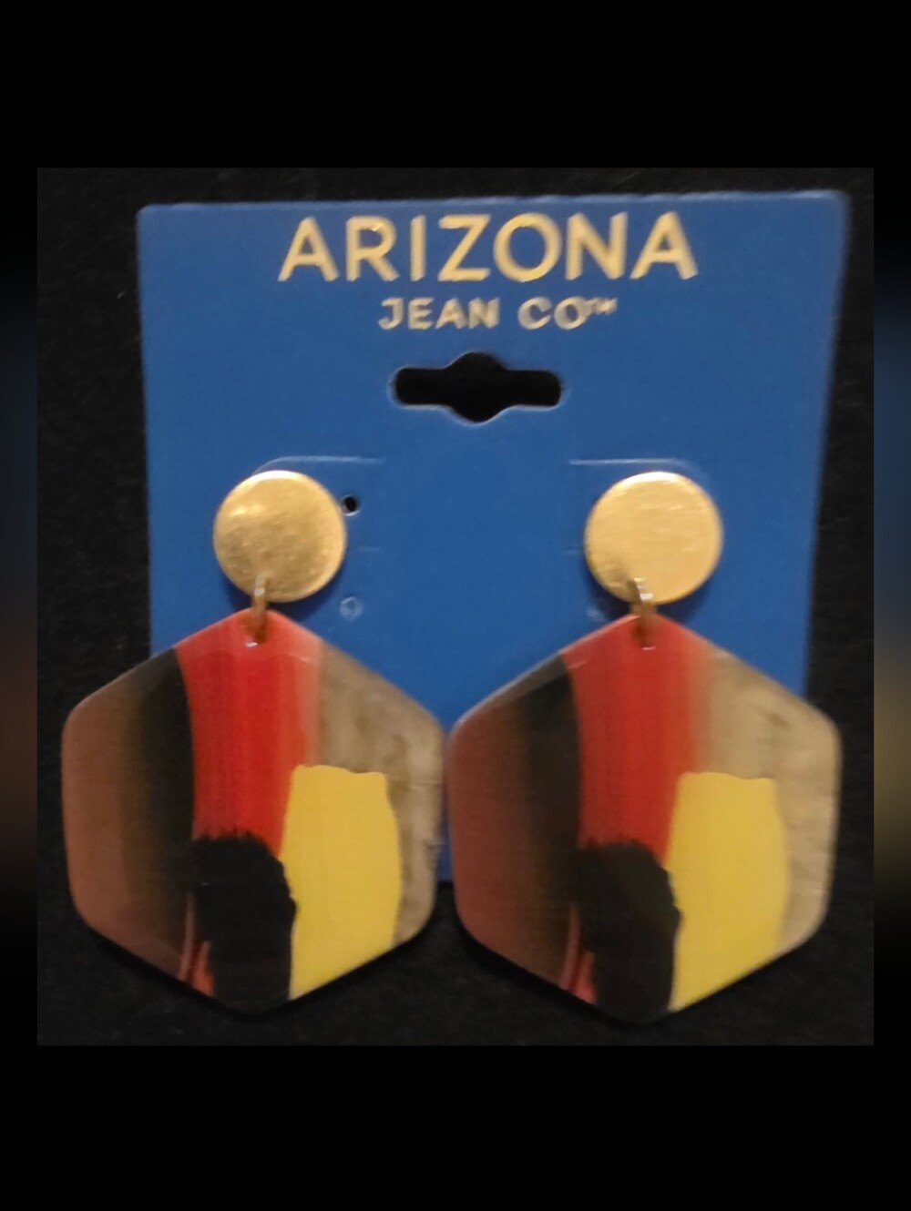 Abstract Drop Earrings